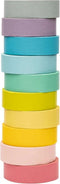 Colorations - Washi Tape Pastel Kleuren, Set van 10