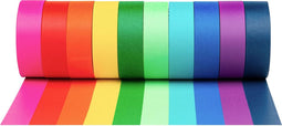 Colorations - Washi Tape Vaste Kleuren, 10 x 500cm