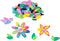 Colorations Zelfklevende Foam Figuren Stickers, 1000st.