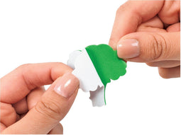 Colorations - Zelfklevende Foam Groenten en Fruit Stickers, 500st.