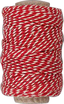 Colortime Gestreept Koord Rood 50 Meter