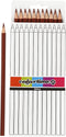Colortime Kleurpotloden 3 Mm Vulling 17 Cm Donkerbruin 12 Stuks