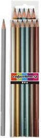 Colortime Kleurpotloden 3 Mm Vulling Metallic Kleuren 6 Stuks
