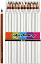 Colortime Kleurpotloden Jumbo 5 Mm Vulling Bruin 12 Stuks