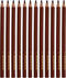 Colortime Kleurpotloden Jumbo 5 Mm Vulling Bruin 12 Stuks