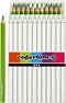 Colortime Kleurpotloden Jumbo 5 Mm Vulling Groen 12 Stuks