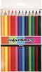 Colortime Kleurpotloden Jumbo 5 Mm Vulling Multicolor 12 Stuks