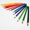 Colortime kleurpotloden, vulling: 3 mm, diverse kleuren, basis, 12stuks