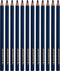 Colortime Kleurpotloden, vulling: 5 mm, donkerblauw, Jumbo, 12 stuks
