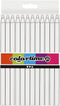 Colortime Kleurpotloden, vulling: 5 mm, geel, Jumbo, 12 stuks
