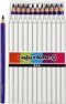 Colortime Kleurpotloden, vulling: 5 mm, paars, Jumbo, 12 stuks