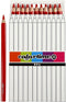Colortime Kleurpotloden, vulling: 5 mm, rood, Jumbo, 12 stuks