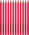 Colortime kleurpotloden, vulling: 5 mm, roze, Jumbo, 12 stuks