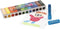 Colortime Krijt Multicolor 8 Cm 12 Stuks