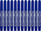 Colortime stift, 5 mm lijn, blauw, 12 stuks
