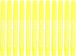 Colortime stift, 5 mm lijn, citroengeel, 12 stuks
