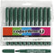 Colortime stift, 5 mm lijn, groen, 12 stuks
