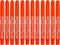 Colortime stift, 5 mm lijn, oranje, 12 stuks