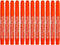 Colortime stift, 5 mm lijn, oranje, 12 stuks