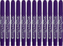 Colortime stift, 5 mm lijn, paars, 12 stuks