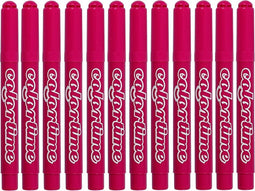 Colortime stift, 5 mm lijn, roze, 12 stuks