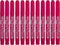 Colortime stift, 5 mm lijn, roze, 12 stuks