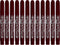 Colortime stift, 5 mm lijn, wijnrood, 12 stuks