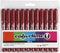 Colortime stift, 5 mm lijn, wijnrood, 12 stuks