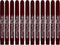 Colortime stift, 5 mm lijn, wijnrood, 12 stuks