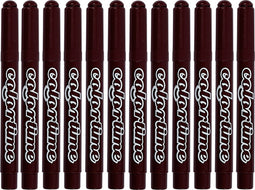 Colortime Stiften Lijndikte 5 Mm Donkerbruin 12 Stuks