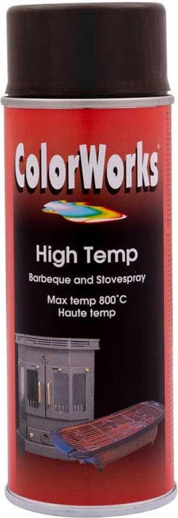 ColorWorks Hittebestendige spuitlak - bruin - 400 ml - tot 650°C