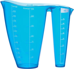 Colourworks Maatbeker Brights Dubbel 600 Ml Blauw