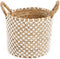 Safaary - Bazar Bizar Wasmand Naturel Wit Medium