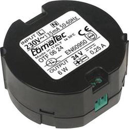 Comatec OTF/06.24RA Netvoedingsmodule 0.25 A 6 W 24 V/DC 1 stuk(s)