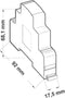Comatec PSM1/10.24 DIN-rail netvoeding 24 V/DC 0.4 A 10 W