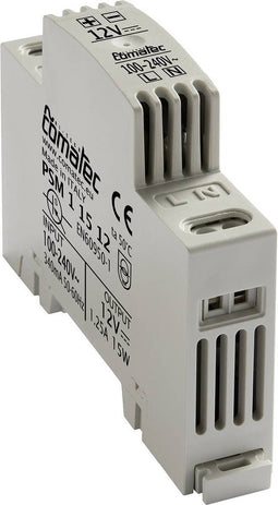 Comatec PSM1/15.12 DIN-rail netvoeding 12 V/DC 1.25 A 15 W Inhoud: 1 stuk(s)