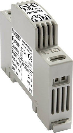 Comatec PSM11224 DIN-rail netvoeding 24 V/DC 0.5 A 12 W Inhoud: 1 stuk(s)