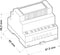 Comatec TBD2/018.12/F4 DIN-rail netvoeding 12 V/AC 1.5 A 18 W
