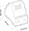 Comatec TBD202024P DIN-rail netvoeding 20 V/AC 0.8 A 20 W