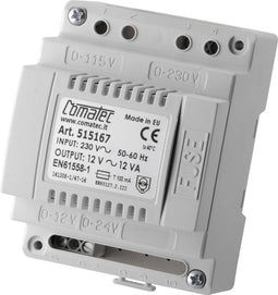 Comatec TRAFO 12VA 12V DIN-rail netvoeding 12 V/AC 1 A 12 VA Inhoud: 1 stuk(s)