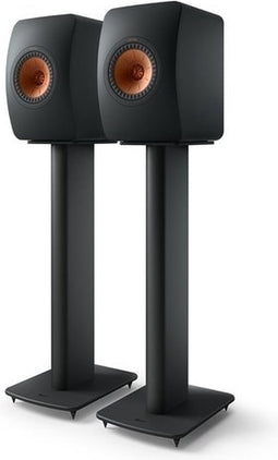 Combi Deal KEF LS50 Meta + S2 Floor Stands - Zwart
