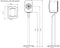 Combi Deal LSX II LT+ S1 Floor Stands + C-Link interspeakerkabel 8 M - Wit