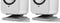 Combi Deal LSX II LT - wit + KEF P1 Desk pad tafelstandaard - zilver