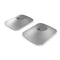 Combi Deal LSX II LT - wit + KEF P1 Desk pad tafelstandaard - zilver