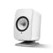 Combi Deal LSX II LT - wit + KEF P1 Desk pad tafelstandaard - zilver