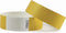 CombiCraft Blanco Tyvek Polsbandjes Geel - 100 stuks