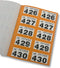 CombiCraft nummerbloks 1 tot 1000 - garderobenummers - dubbelnummers - 6 boekjes
