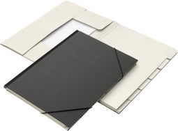 Combinatiemap Jalema 7 vaks met tab folio zwart