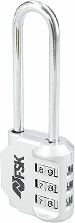 Combinatieslot Ferrestock Zilverkleurig 53 mm