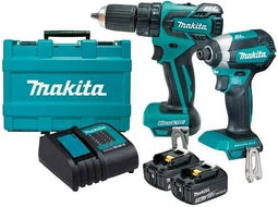 COMBO set 18V 2x3.0Ah DLX2142S MAKITA